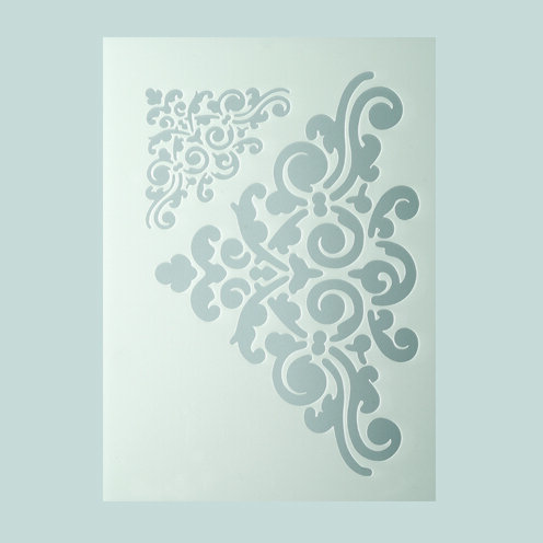 Stencil, Ornament  2-teilig
