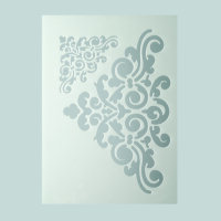 Stencil, Ornament  2-teilig