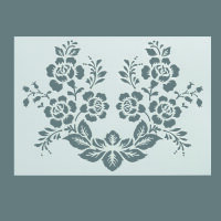 Stencil-Schablone Pflanzen