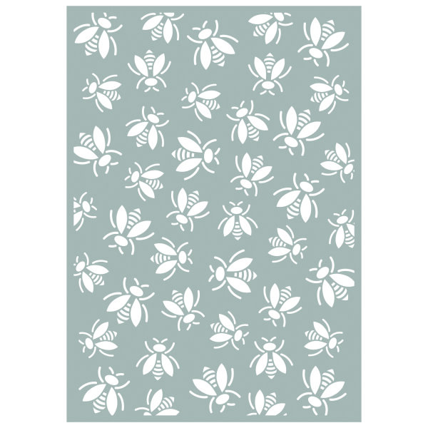 Stencil, Bienen  1-teilig