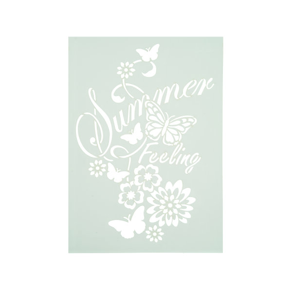 Stencil, Summer Feeling  1-teilig
