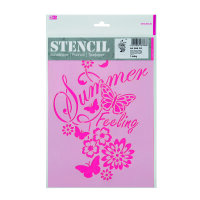 Stencil, Summer Feeling  1-teilig