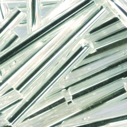 Stiftperlen Silbereinzug  silber, 10 g ø 2 x 30 mm