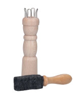 Strickliesl, 4 Nägel, ø Loch 10 mm, roh, 2 -...
