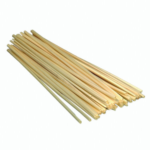 Strohhalme, lang, naturgebleicht, 50 Stk.