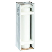 Stumpenkerze, inkl. Box, weiß ø 60 x H 250 mm
