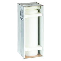 Stumpenkerze, inkl. Box, weiß ø 80 x H 250 mm