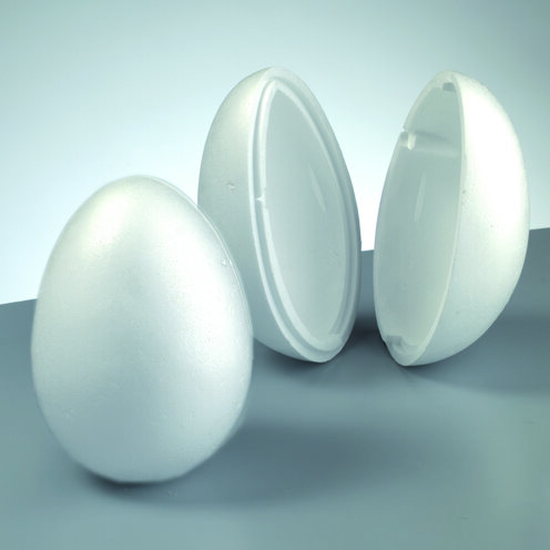 Styroporei, teilbar. 160 mm 5 St