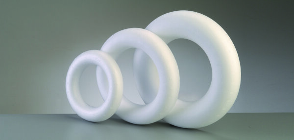 Styroporhalbringe  ø 250 mm