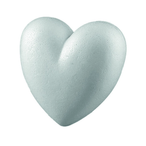 Styropor-Herz, teilbar 150 mm 5 St.