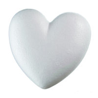 Styropor-Herz, teilbar 150 mm 5 St.