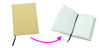 Tagebuch  braun, 70 Blatt/70 g/m²