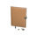 Tagebuch, mit Schloß, braun, 70 Blatt/70 g/m²