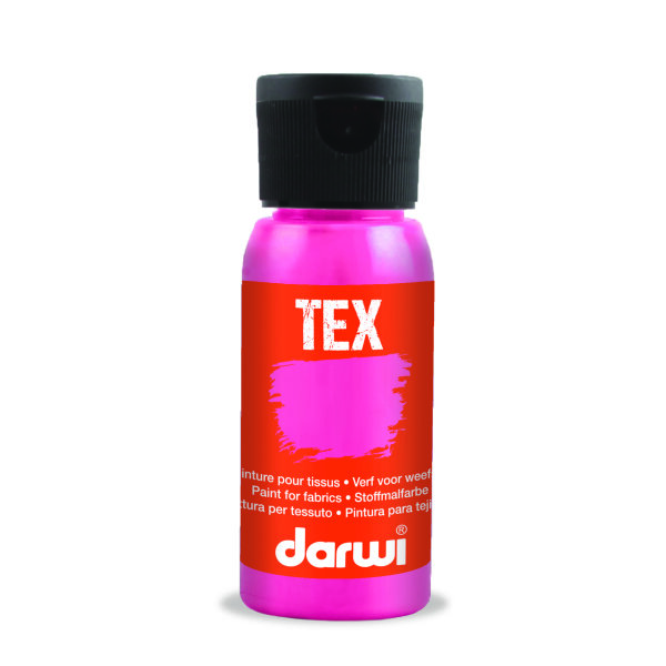 TEX, Stoffmalfarbe, rosa, 50 ml