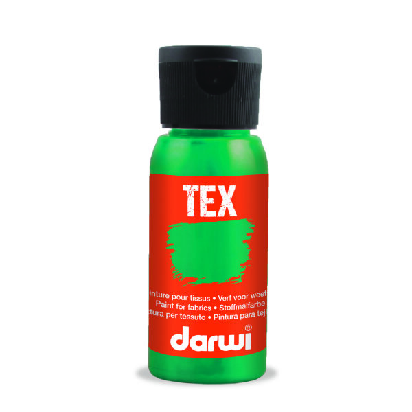 TEX, Stoffmalfarbe, dunkelgrün, 50 ml