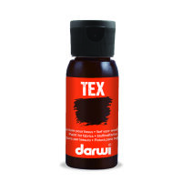 TEX, Stoffmalfarbe, dunkelbraun, 50 ml