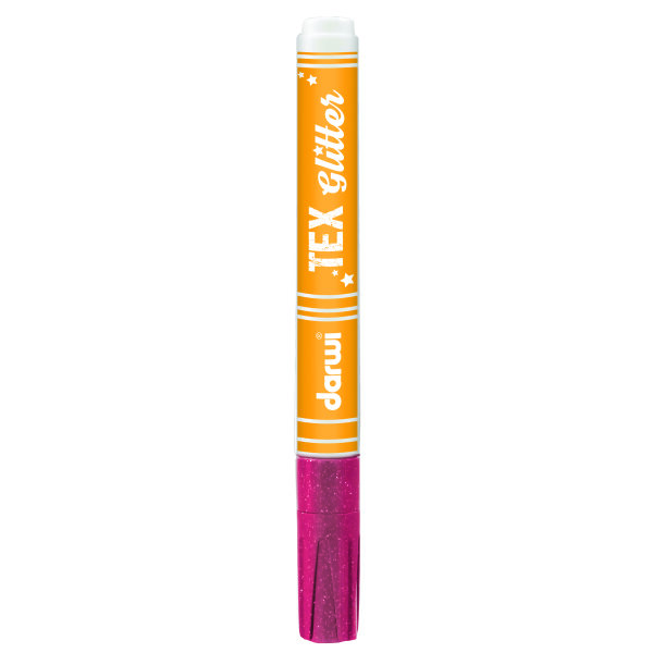 TEX GLITTER Marker  karminrot, 6 ml