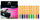 TEX GLITTER Marker Set  farbig sortiert, 12 x 6 ml