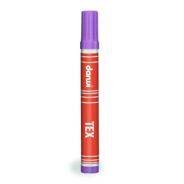 TEX Marker, dicke Spitze, lila, 6 ml