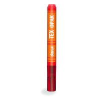 TEX OPAK Marker  zinnoberrot, 6 ml