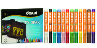 TEX OPAK Marker Set  farbig sortiert, 12 x 6 ml