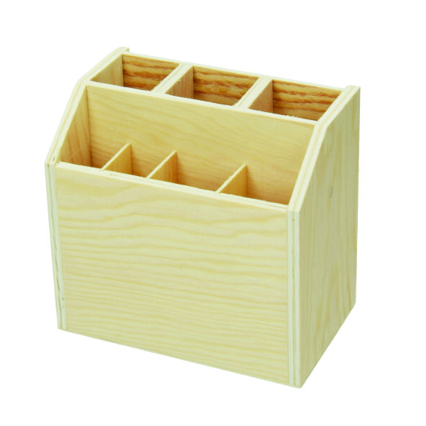 Utensilo für Pinsel  roh H 14 x B 14 x T 9 cm
