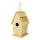 Vogelhaus, rechteckig, roh H 22 x 10,6 x 13 cm