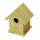 Vogelhaus, quadratisch, roh H 10 x 7 x 7 cm