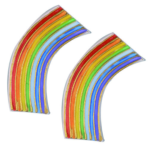 Wachsdekor, Regenbogen klein, regenbogen, 1 Stk.