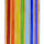 Wachsdekor, Regenbogenstreifen, regenbogen, 1 Stk.