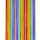 Wachsdekor, Regenbogenstreifen, regenbogen, 1 Stk.