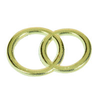 Wachsdekor, Eheringe, gold glänzend, 1 Stk.