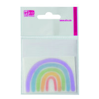 Wachsdekor, Regenbogen, regenbogen pastell, 1 Stk.