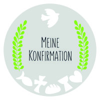 Wachsdekor, Meine Konfirmation  1 Stk.