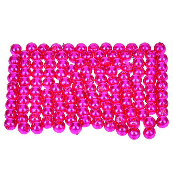 Wachsperlen  pink, 125 Stk.