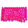 Wachsperlen  pink, 125 Stk.
