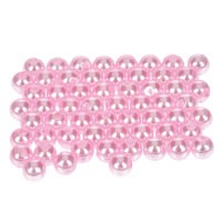 Wachsperlen  rosa, 60 Stk.