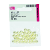 Wachsperlen  kultur, 32 Stk. ø 8 mm