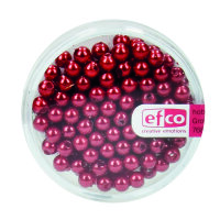 Wachsperlen  rot, 125 Stk.