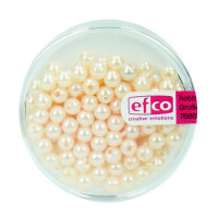 Wachsperlen  apricot, 125 Stk.