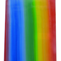 Wachsplatten  regenbogen, 10 Stk.