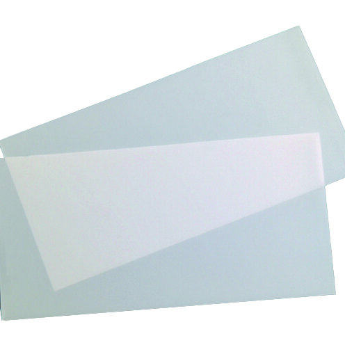 Wachsplatten  transparent, 2 Stk.