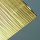 Wachsstreifen, flach, gold glänzend, 29 Stk 200 x 2 mm