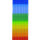 Wachsstreifen  regenbogen, 13 Stk.