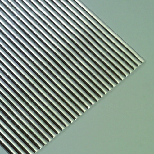 Wachsstreifen, rund, silber glänzend, 29 Stk 200 x 2 mm