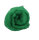 Wolle zum Filzen, reine Schurwolle, grasgrün, 50 g