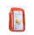 Wolle zum Filzen, reine Schurwolle, orange, 50 g
