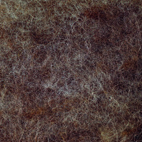 Wolle zum Filzen, reine Schurwolle, natur/braun meliert,...