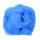 Wolle zum Filzen, reine Schurwolle, blau, 30 g