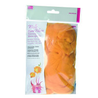 Wolle zum Filzen Kammzug, Merino 19,5 mic., gelb, 50 g